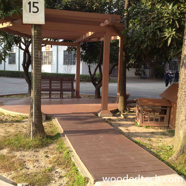 Durabilidad de la celosía de polímero de madera compuesta para una mejora duradera del jardín