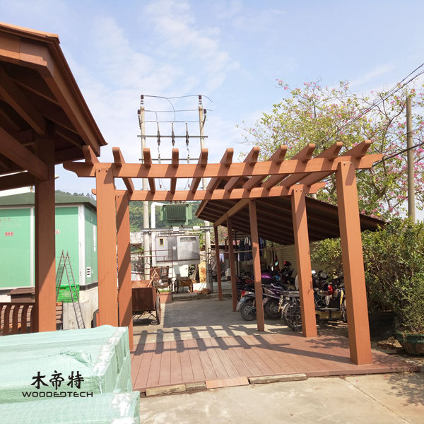 Merancang Pergola Komposit Kayu Plastik yang Menakjubkan dengan Solusi Inovatif dari Woodedtech