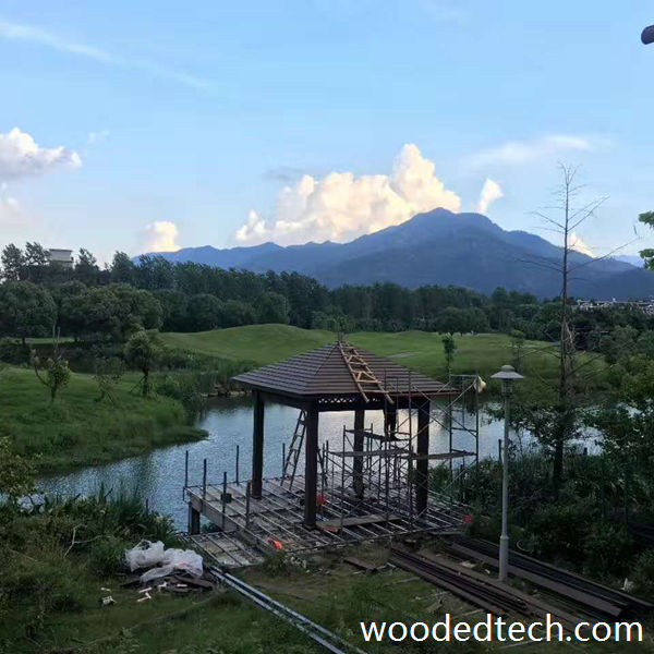 与 Woodedtech 一起探索紫藤复合木凉亭的防水等级