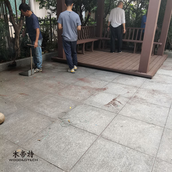 Woodedtech cara membangun struktur kayu polimer kisi untuk taman Anda