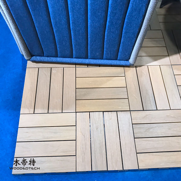 Interlock Tiles Outdoor Solutions by Woodedtech : Élégant et durable pour tout espace